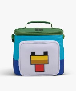 Minecraft Chicken Jockey Square Lunch Cooler Bag